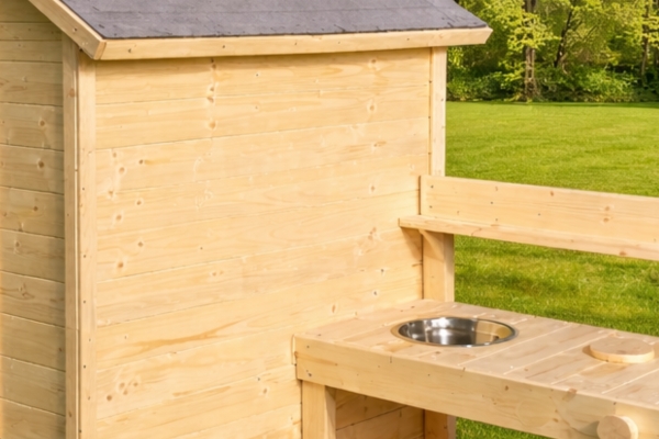 Cabane en bois brut Soulet
